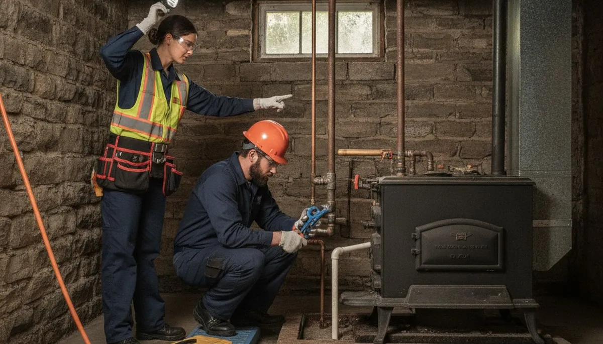 Philadelphia, PA plumber repairing a sink drain for residential plumbing service